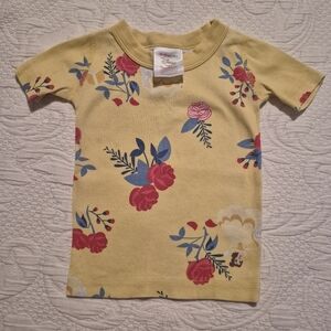 Hanna Andersson pajama top size 80/85 or 2 Disney line Belle design PLAY Cond.